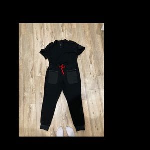 Figs Star Wars Dark Side Scrubs size large